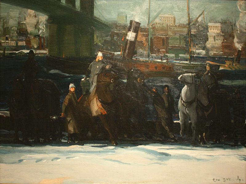 George Wesley Bellows Snow Dumpers china oil painting image